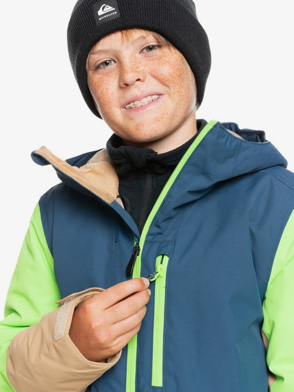 Quiksilver Boys Ambition Insulated Snow Jacket Rumors Skate and Snow