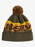 Quiksilver Boys Summit Fleece Beanie - Grape Leaf