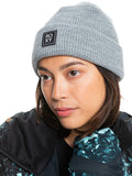 Roxy Womens Harper Waffle Knit Beanie - Heather Grey