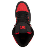 DC Men's Pure High-Top Shoes - Red/Black
