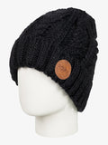 Roxy Womens Tram Beanie - True Black