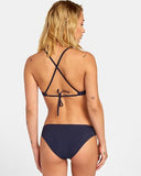 RVCA Womens Solid Full Bikini Bottoms