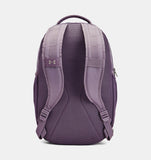 Under Armour UA Hustle 5.0 Backpack - Violet Gray / Metallic Champagne Gold