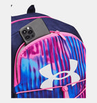 Under Armour UA Hustle Sport Backpack - Rebel Pink / Midnight Navy