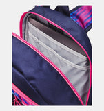 Under Armour UA Hustle Sport Backpack - Rebel Pink / Midnight Navy