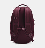 Under Armour UA Hustle Pro Backpack - Dark Maroon / Legendary Black