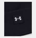 Under Armour Kids' UA Halftime Beanie - Pitch Gray / Black