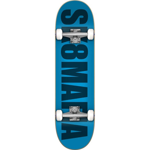 Sk8Mafia Acrylic Blue 8" Skateboard Complete