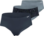 Under Armour Women's UA Pure Stretch Hipster 3-Pack Underwear