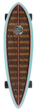 Santa Cruz Wave Dot Splice Pintail Cruiser Skateboard