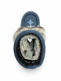 Manitobah Toddler Waterproof Faux Fur Snowy Owlet Mukluk - Navy