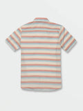 Volcom Big Boys Veecee Stripe Short Sleeve Shirt