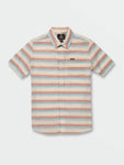 Volcom Big Boys Veecee Stripe Short Sleeve Shirt