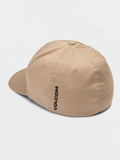 Volcom Mens Full Stone Flexfit Hat - Khaki