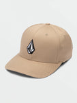 Volcom Mens Full Stone Flexfit Hat - Khaki