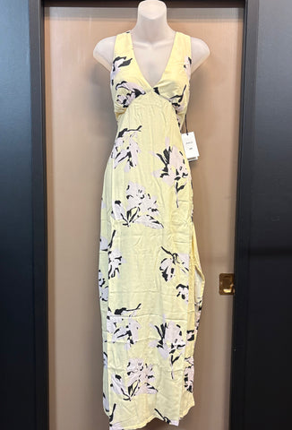 RVCA Womens Mahlia Maxi Dress - Cream
