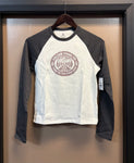 Volcom Womens Giving In Raglan Long Sleeve - Vintage Black