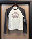 Volcom Womens Giving In Raglan Long Sleeve - Vintage Black