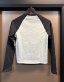 Volcom Womens Giving In Raglan Long Sleeve - Vintage Black
