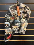 Airhole Junior Milk Fleece Balaclava - Kitties