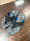 Volcom Mens Victor Sandals - Black Print