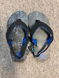 Volcom Boys Victor 2 Little Youth Sandals - Grey Blue