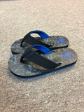 Volcom Boys Victor 2 Big Youth Sandals - Grey Blue