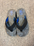 Volcom Boys Victor 2 Big Youth Sandals - Grey Blue