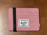 Herschel Charlie Cardholder Wallet - Lilac Crosshatch
