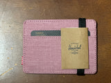 Herschel Charlie Cardholder Wallet - Lilac Crosshatch