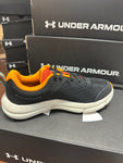 Under Armour Boys' GS UA Assert 10 Running Shoes - Black / Squad Orange / Stone - 007