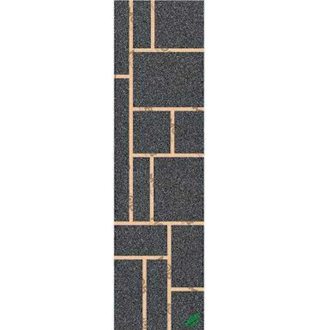 Mob Grip Tape 9in x 33in Blocks Black Clear Sheet