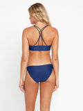 Volcom Womens Simply Solid Full Bikini Bottom