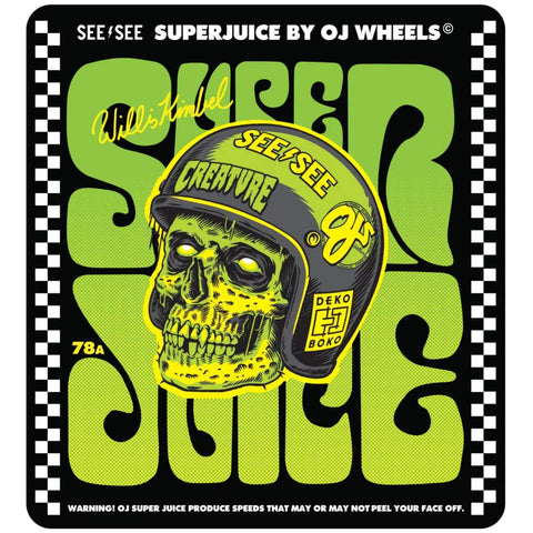 Ojs Wheels 60mm OJ KIMBEL SEE SEE SUPER JUICE 78A – Rumors Skate