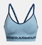 Under Armour Women's UA Seamless Low Long Heather Sports Bra