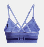 Under Armour Women's UA Seamless Low Long Heather Sports Bra