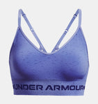 Under Armour Women's UA Seamless Low Long Heather Sports Bra