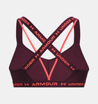 Under Armour Women's UA Crossback Low Sports Bra