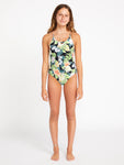 Volcom Girls Sunny Beach One Piece Swimsuit