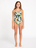 Volcom Girls Sunny Beach One Piece Swimsuit