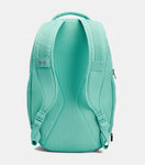 Under Armour UA Hustle 5.0 Backpack - Neo Turquoise / Metallic Green Grit