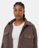 Tentree Womens Sunday Recycled Boucle Fleece Jacket