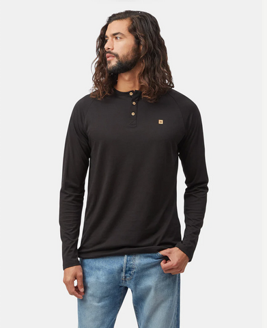 Tentree Mens Classic Henley Longsleeve