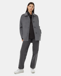 Tentree Womens Wool Button Front Coat