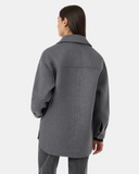 Tentree Womens Wool Button Front Coat