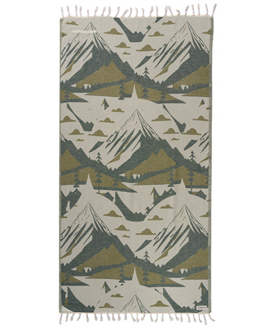 Sand Cloud Towel - Rockies With Zip Pocket