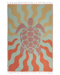 Sand Cloud L Towel - Sunset Turtle