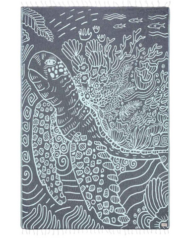 Sand Cloud L Towel - Chelonia
