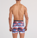 Saxx Volt Breathable Mesh Underwear - Canyon Daze - Red Clay