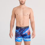 Saxx Volt Breathable Mesh Underwear - Sharks vs Bros - Blue